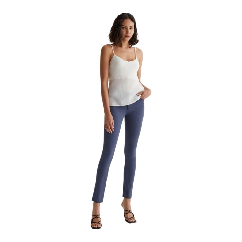 AG Jeans Prima Cigarette Leg in a Charcoal Blue NWT